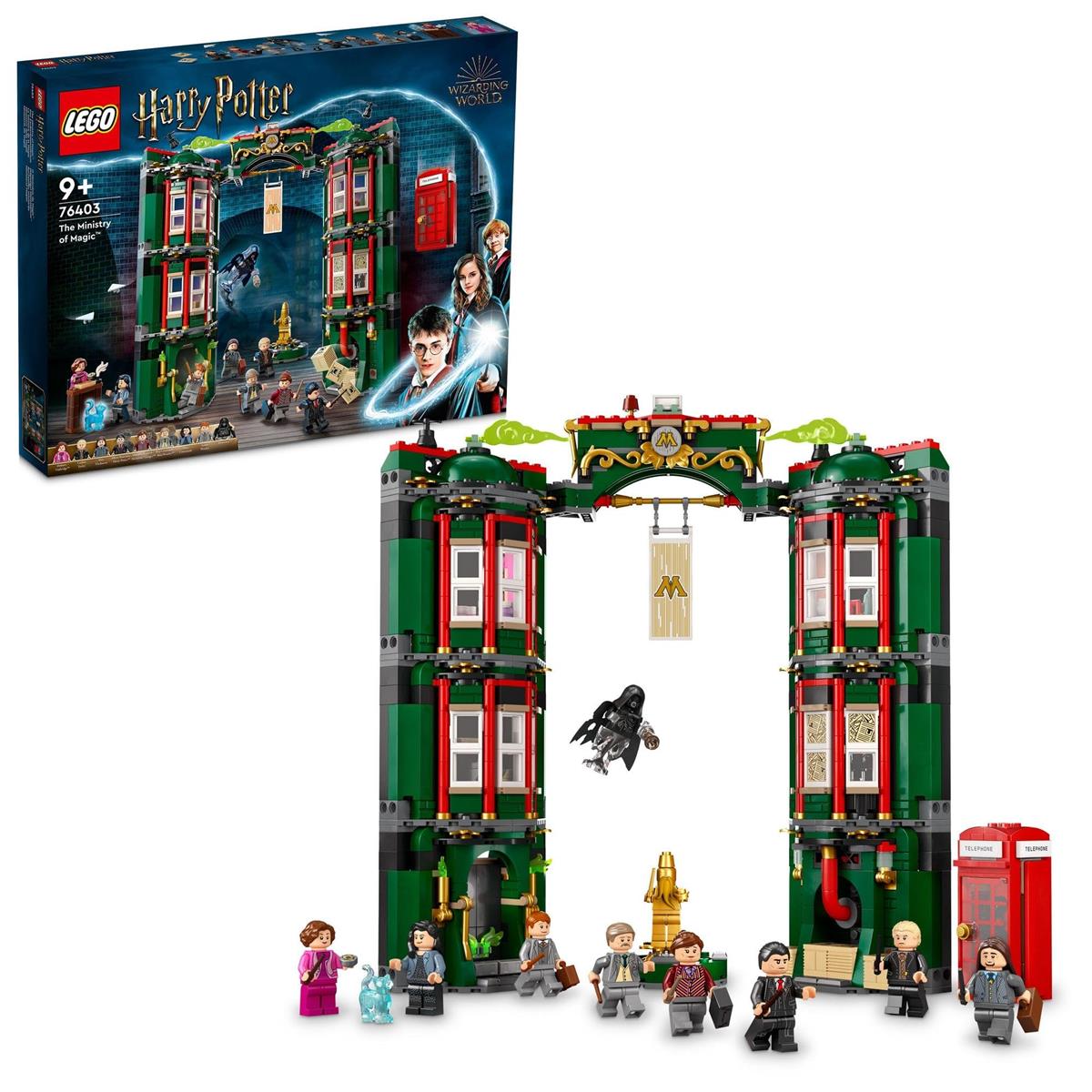 レゴ(LEGO) ハリー・ポッター 巫女寄せ省(TM) 76403 遊び道具 差しつかえる 差し上げ物 幻想曲 お坊っちゃん 御姉さん 9歳以上