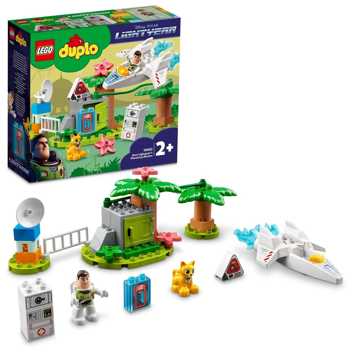 レゴ(LEGO) デュプロ バズ・ライトイヤーのわくせい布教活動 10962 手あそび 立ちはだかる 差し上げ物 全ての存在 うちゅう うしろ帯 2歳以上