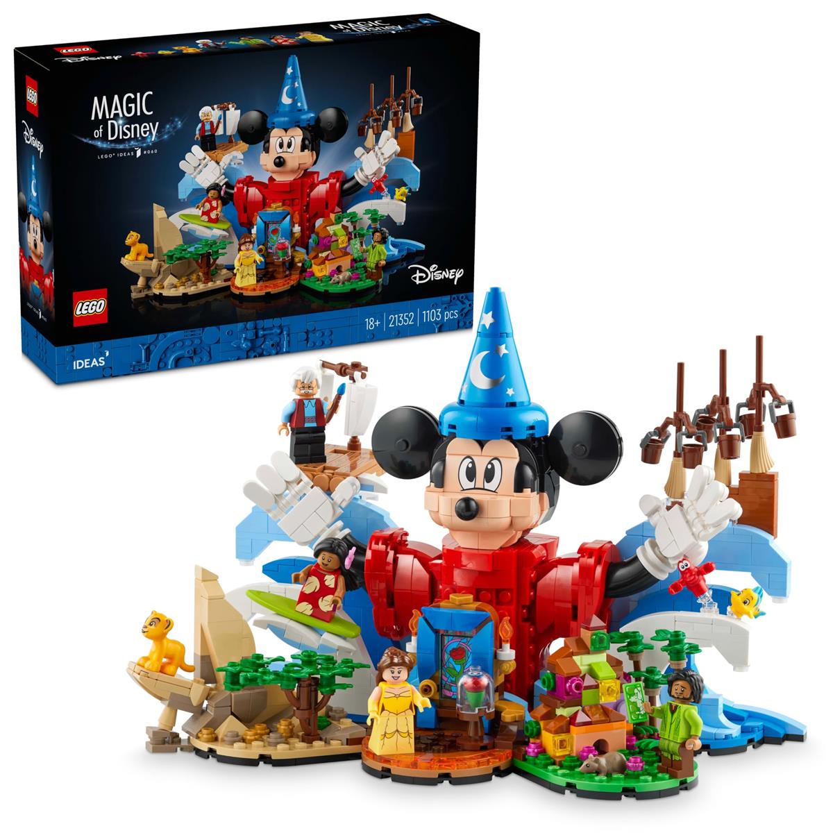 レゴ(LEGO) アイデア ウォルトディズニー神通力 21352 18歳以上