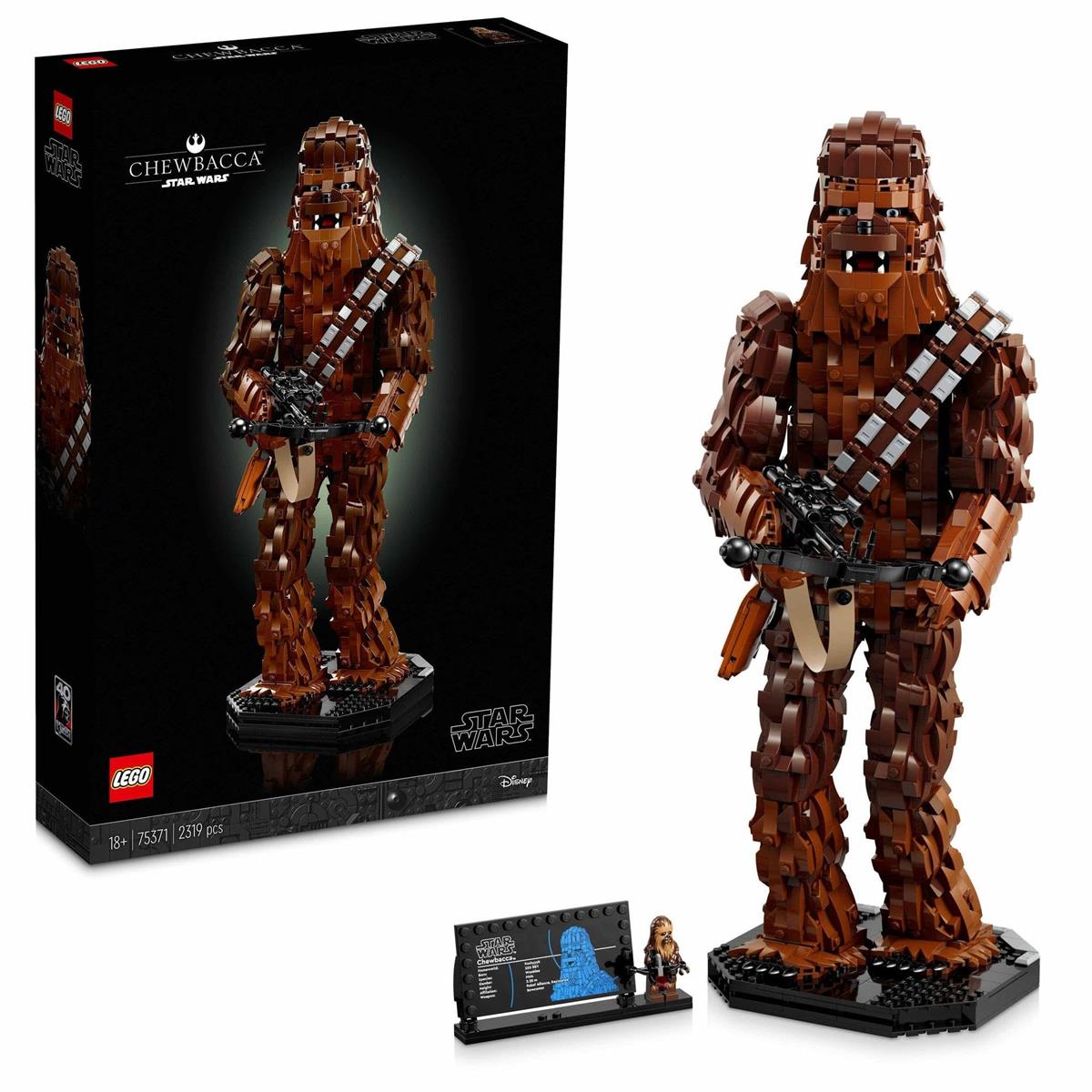 レゴ(LEGO) スター・ウォーズ チューバッカ 75371 手あそび 立ちはだかる 差し上げ物 全ての存在 うちゅう お坊っちゃん 成年者