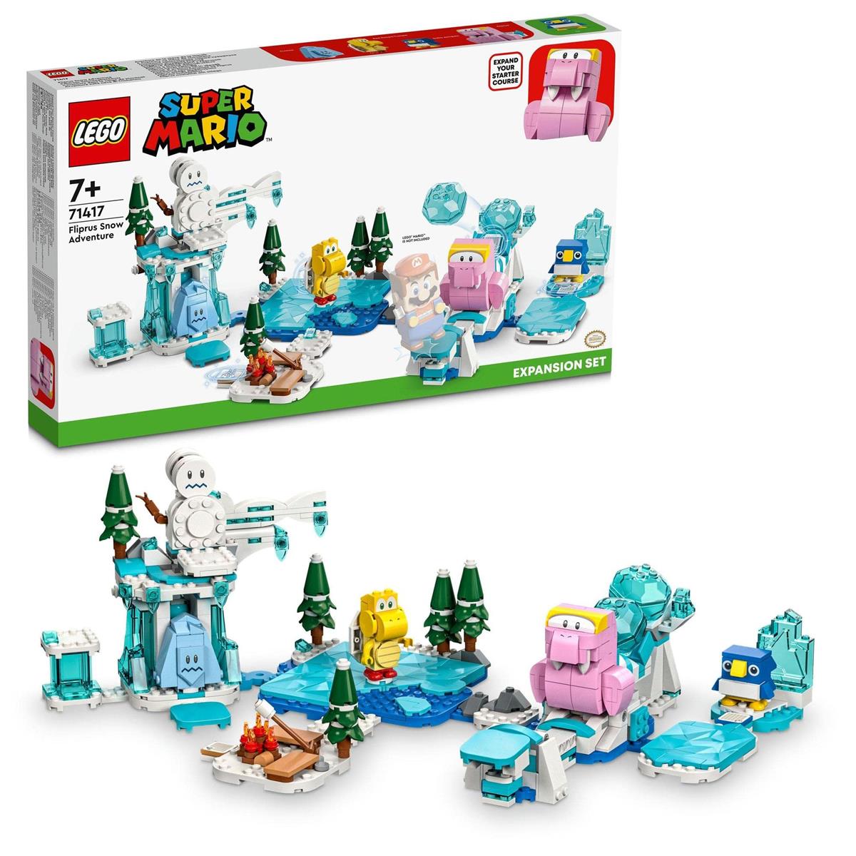 レゴ(LEGO) 百貨店マリオ セイドン と こおった みずうみ 立ちはだかる 71417 手あそび 立ちはだかる 差し上げ物 乗り出す 御坊っちゃん うしろ帯 7歳以上
