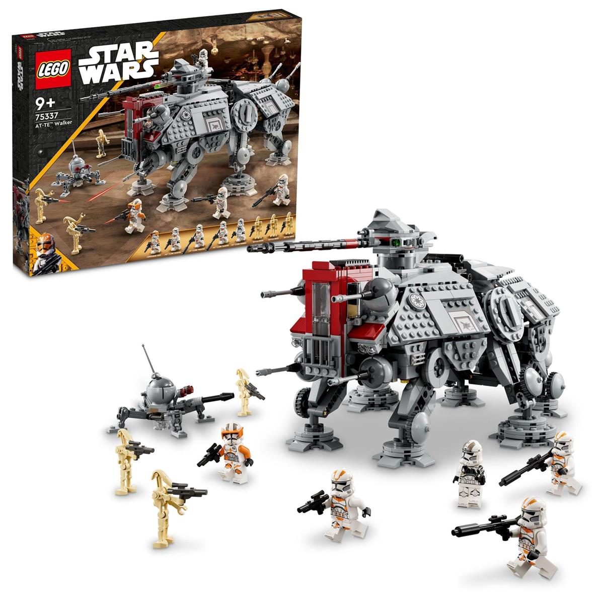 レゴ(LEGO) スター・ウォーズ AT-TE(TM) ウォーカー 差し上げ物 75337 手あそび 立ちはだかる 生まれ落ちる日差し上げ物 全ての存在 うちゅう お坊っちゃん 9歳以上