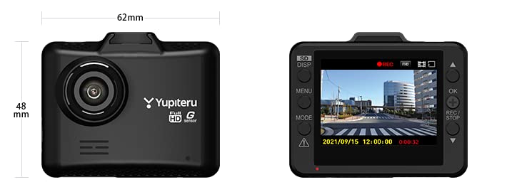 ユピテル (Yupiteru) 1カメラドライブレコーダー DRY-ST1200C