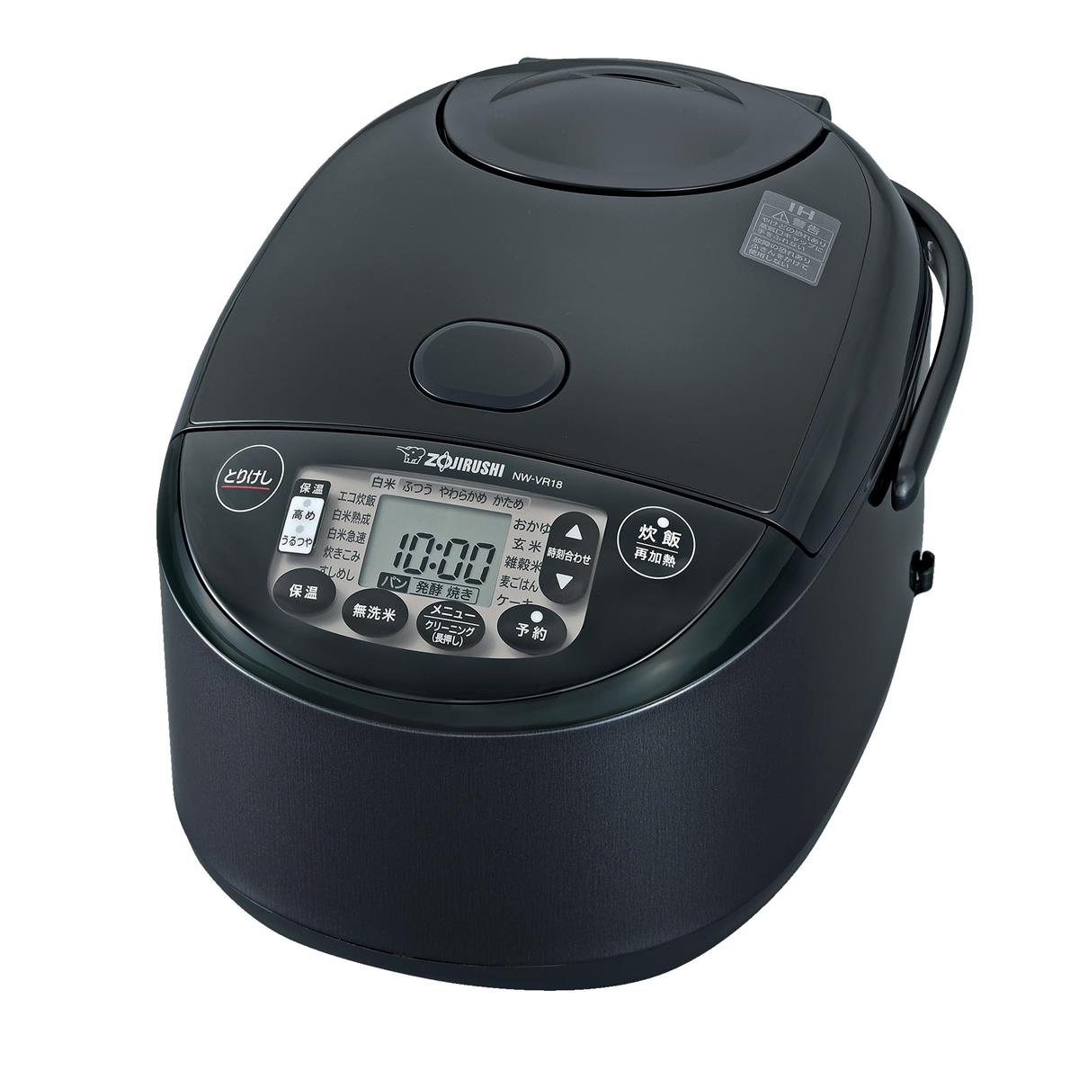 象印マホービン 炊飯器 1升 ブラック NW-VR18-BA