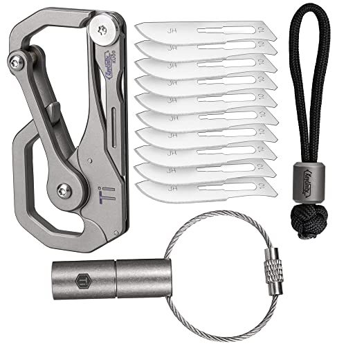 楽天市場】[KeyUnity] カラビナ チタン 大型 KU03 キーホルダー メンズ