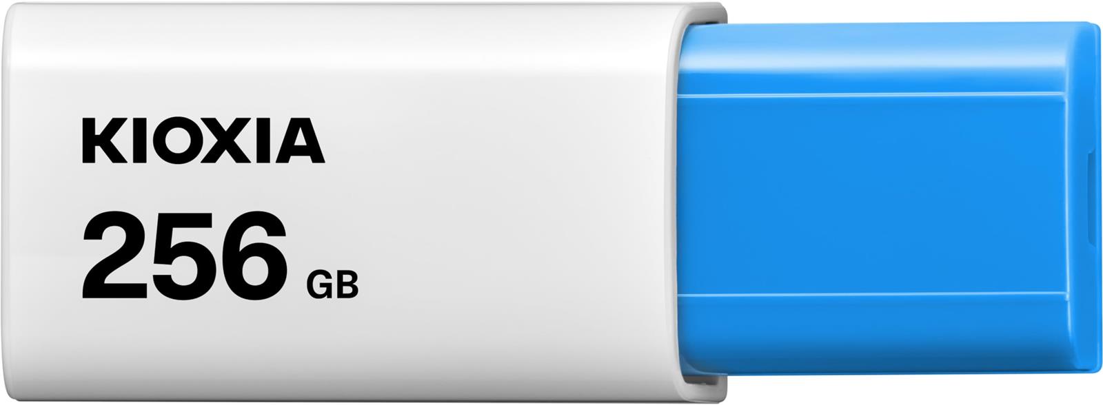 KIOXIA(キオクシア)【日本製】USBメモリ 256GB USB3.2 Gen1 ノックスライド式 国内サポート正規品 KLU304A256GLB｜Level-H