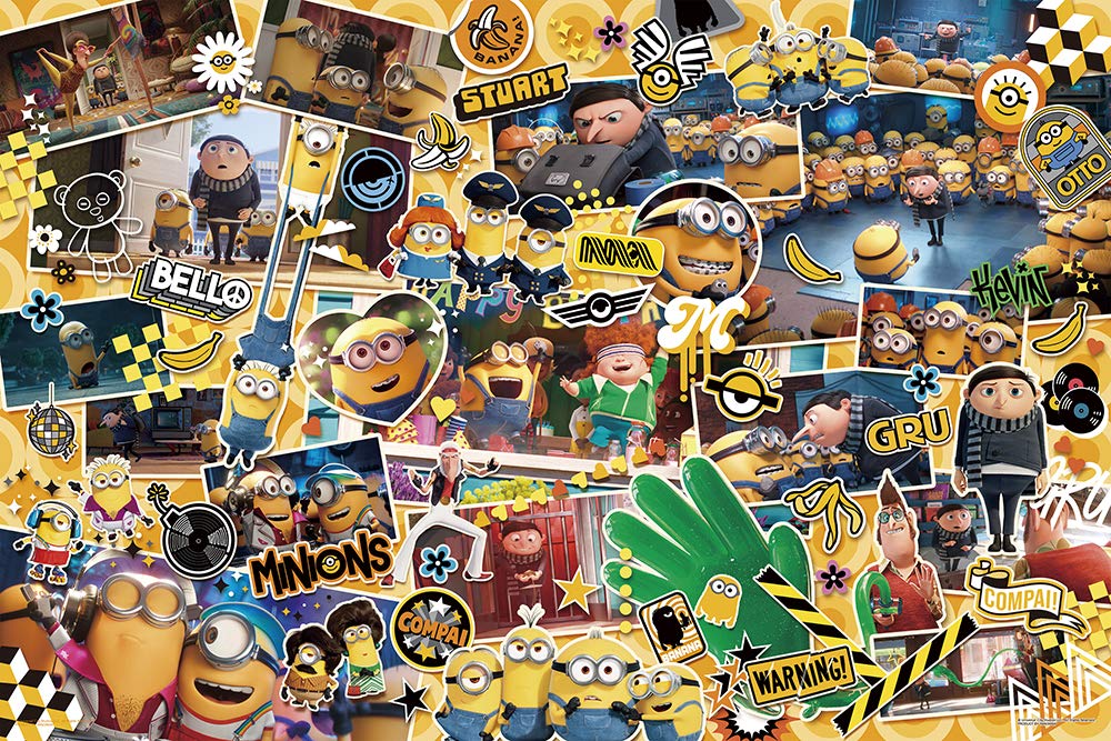 1000ピース ジグソーパズル ミニオンズ大騒動！ (50x75cm)
