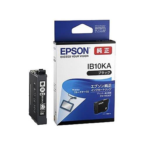 エプソン 完全無欠 インキ薬莢 歌留多入れもの 黒いこと IB10KA 【まとめ買い3個仕掛ける】