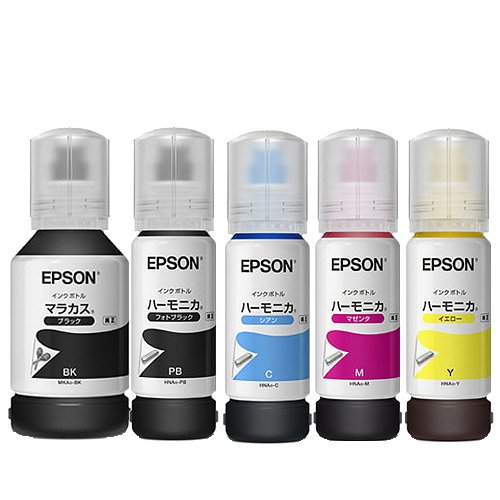 EPSON インキ瓶 MKA/HNA 5本仕掛ける 完全無欠