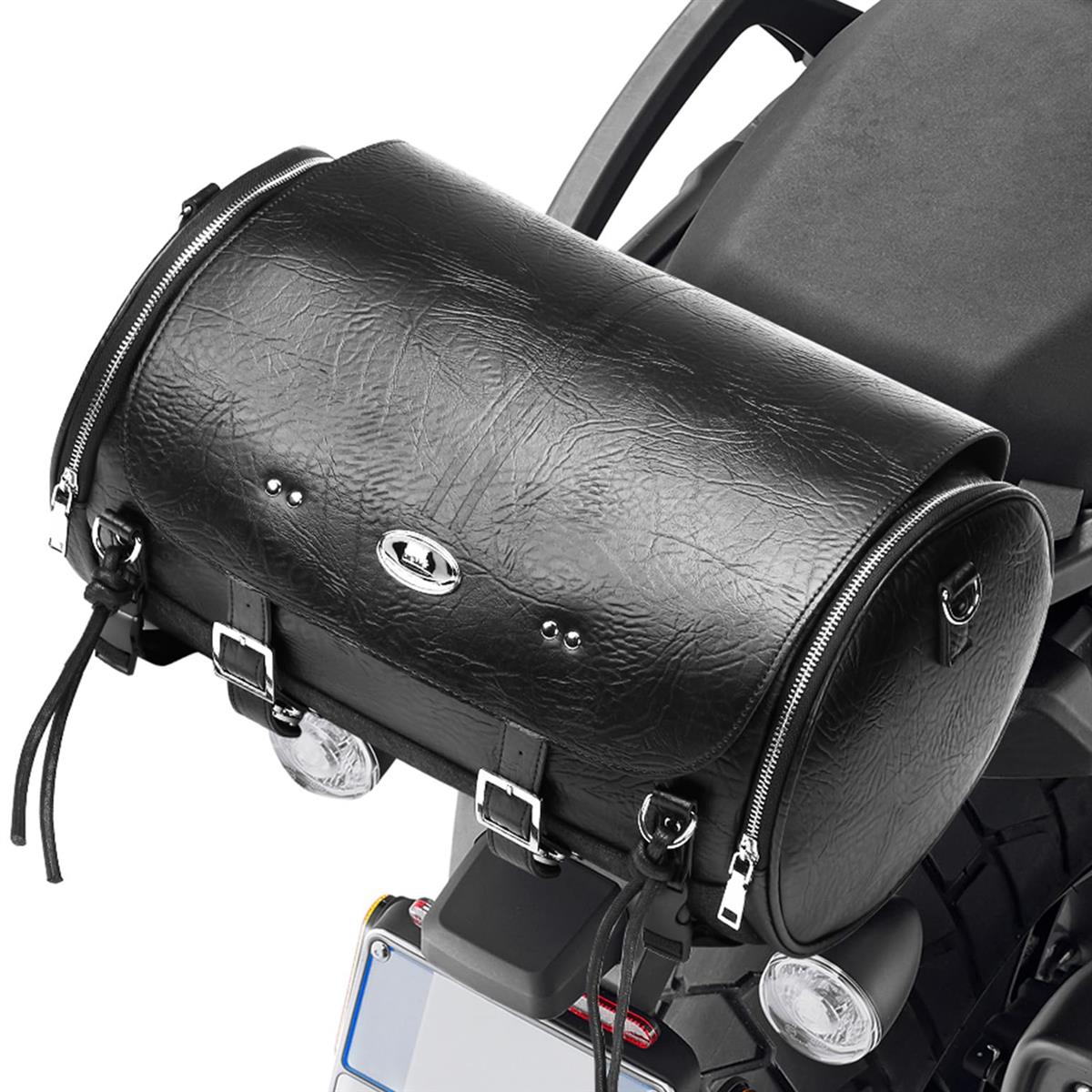 バイクシートバッグ バイクバッグ 約20Ｌ容量 ツーリングバッグ 耐久性 リアバッグ 日帰り容量 撥水性能 固定ベルト付き バイク用品 汎用性 Ninja400/ZX-25R/CBR400R/PAN AMERICA1250/カブほとんどのオートバイに適用 KM-5424 KEMIMOTO