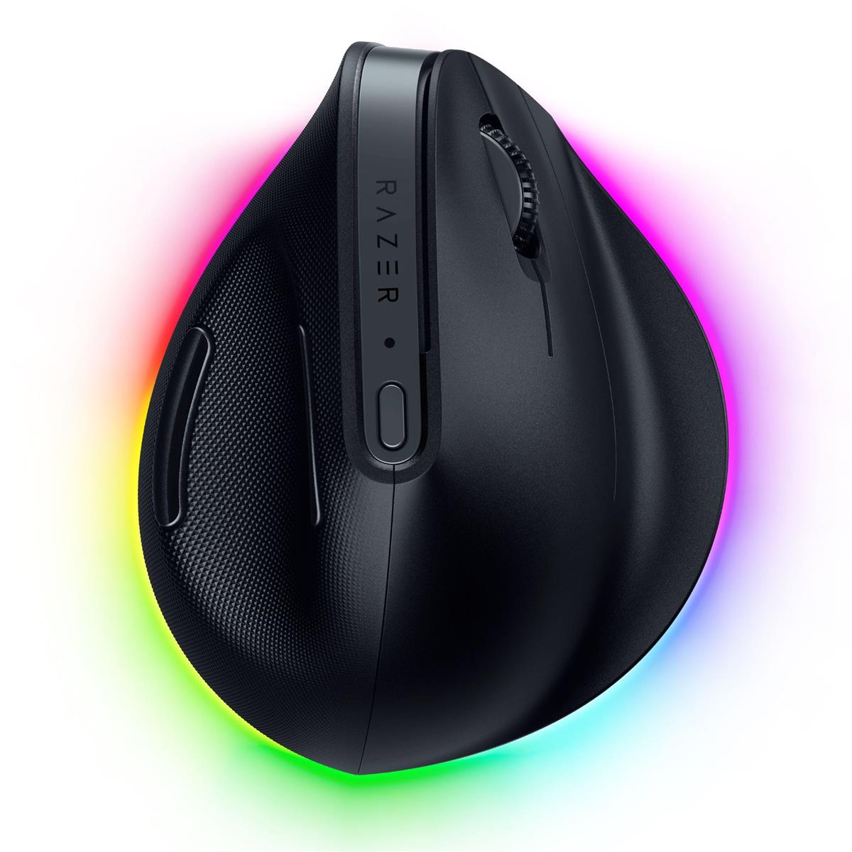 Razer レイザー Pro Click V2 Vertical Edition 縦型エルゴノミックワイヤレスマウス 2.4GHz Bluetooth USB-C ワンクリックの AI プロンプトマスター で作業時間を短縮 6か月のバッテリー持続時間 6ボタンエルゴノミックデザイン 71.7°で手首の摩擦を軽減 Focus Pro 30K オ|Level-H