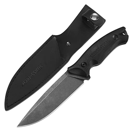 楽天市場】SWISS+TECHシースナイフサバイバルナイフD2鋼ストーン