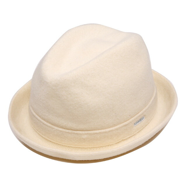 (カン目的地) KANGOL WOOL PLAYER (HAT)(COLOR:WH) 旗がしら 鳥打ち帽 かぶり笠 国内決まり品 メンズ帽子-バッグ・小物・ブランド雑貨-ハット