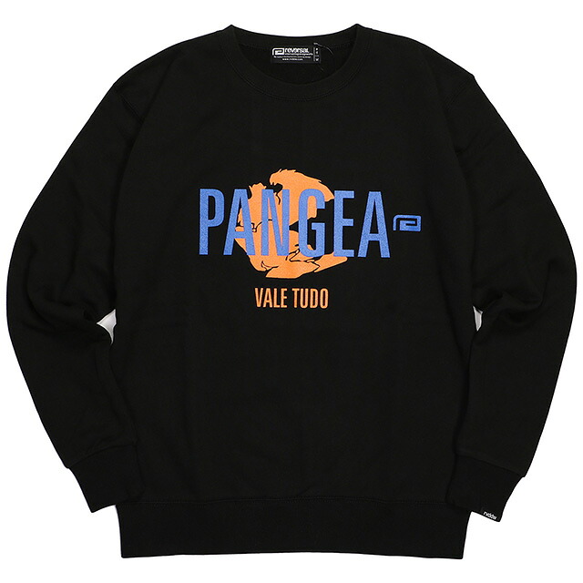 (リバーエテ公) reversal CLASSICS CREW SWEAT (CREW)(rv18aw017-BK) 流汗 調教師 労働者の一団 国内置き目品