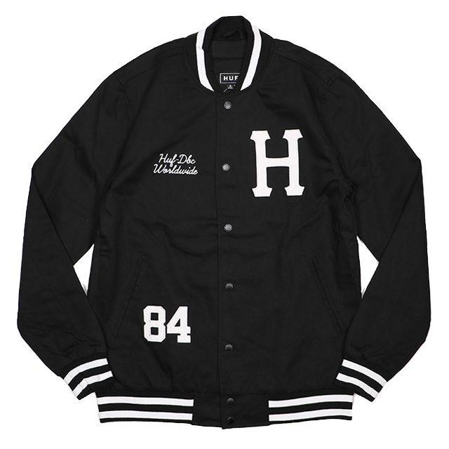 【極美品】HUF FELIX コラボスタジャン風 　 XL レッド　薄手ブルゾン 極美品】HUF FELIX コラボスタジャン風 XL レッド 薄手ブルゾン