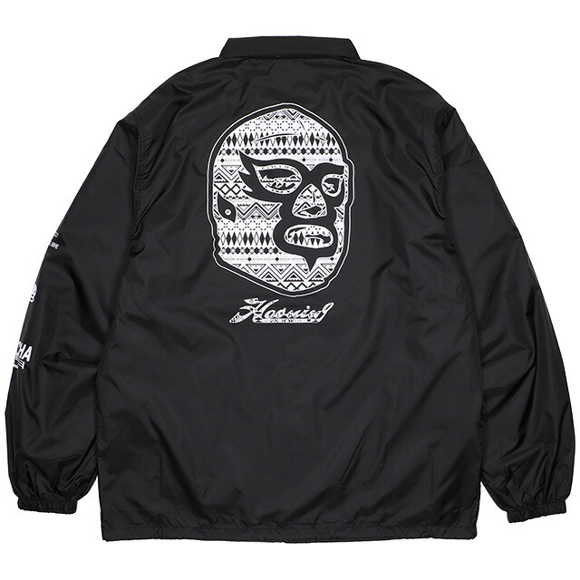 (ハオミン) HAOMING ICON AKT MASK COACH JACKET (JACKET)(310-18-BK) 上衣 コーチジャケット 国内定め事品