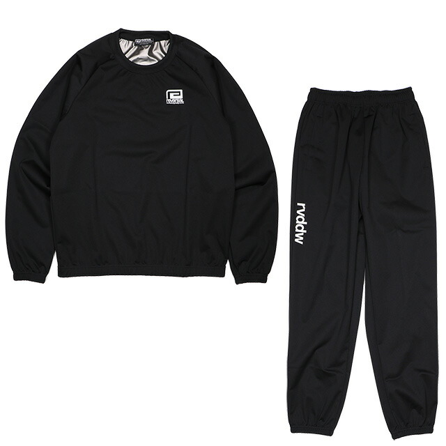 (リバーエテ公) reversal ベーシック SAUNA SUIT ver.2.0 (SET UP)(rvbs054-BK) セットアップ サウナ背広 上下 国内置き目品