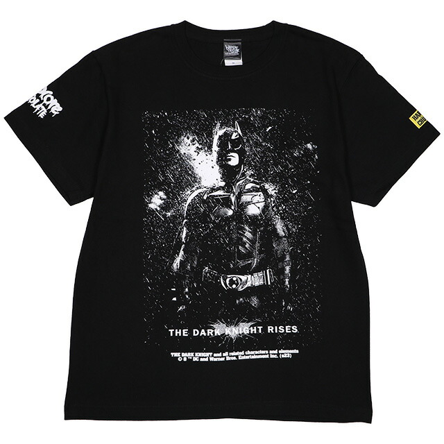 (ハードコアチョコレート) HARDCORE CHOCOLATE ダークナイト トリロジー バットマン (ゴッサム・ブラック)(SS:TEE)(T-1956KK-BK) Tシャツ 半袖 カットソー ワーナー・ブラザース 国内正規品画像