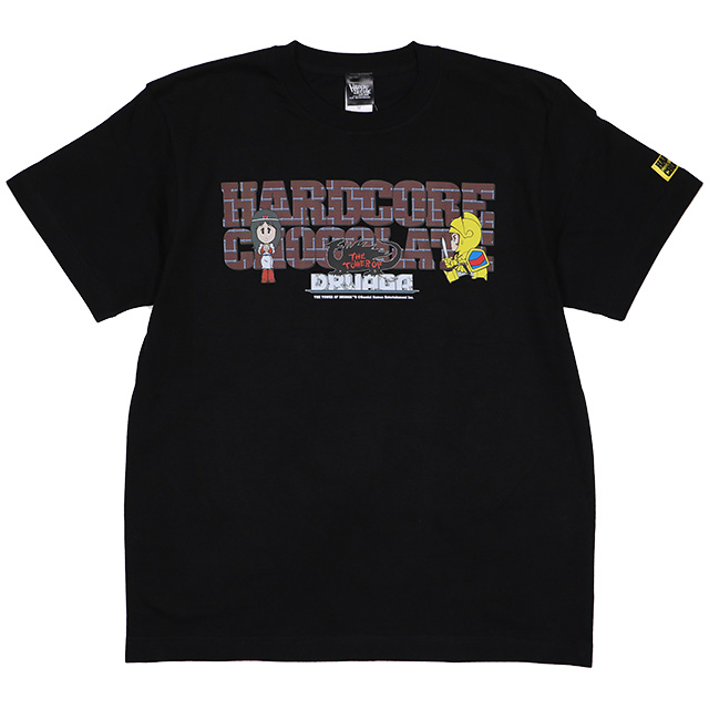 (ハードコアチョコレート) HARDCORE CHOCOLATE ドルアーガの塔 (バビリム・ブラック)(SS:TEE)(T-2220AP-BK) Tシャツ 半袖 カットソー ゲーム Namco ナムコ 国内正規品画像