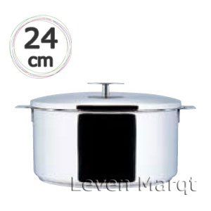 楽天市場】CRISTEL クリステル グラフィットシリーズ 両手鍋浅型 26cm