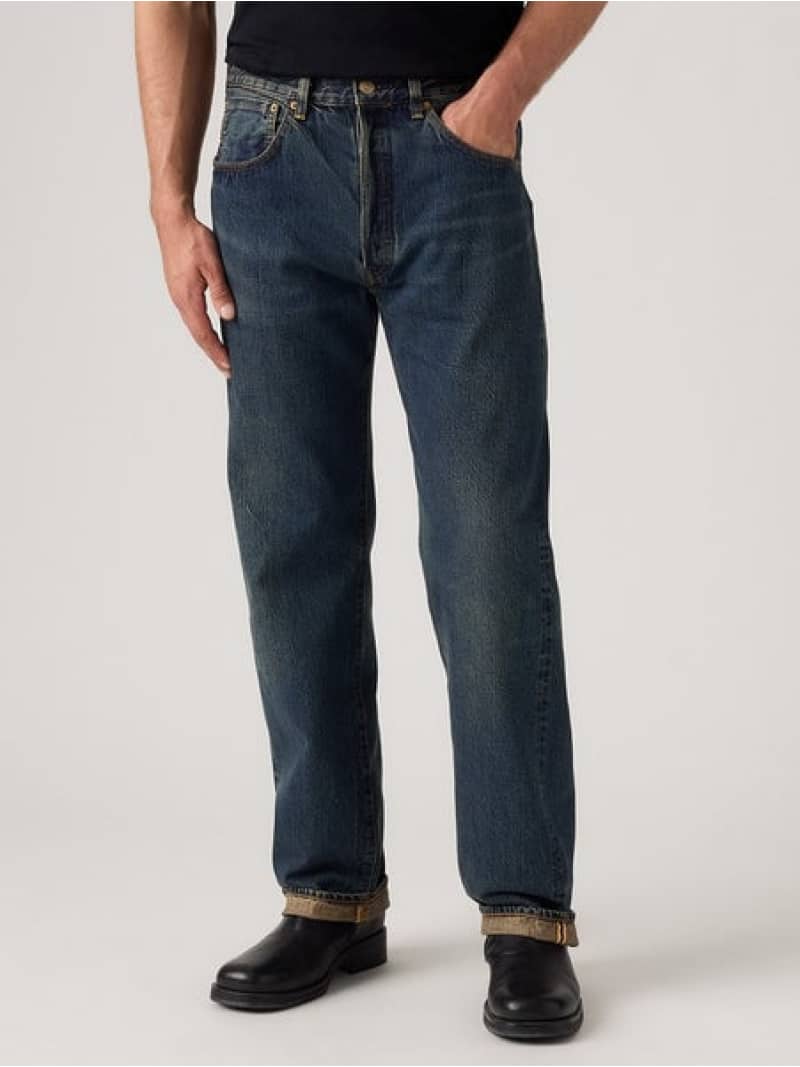 LEVI'S(R) VINTAGE CLOTHING 1955 501(R) ORIGINAL ジーンズ ミディアムインディゴ Levi's リーバイス パンツ ジーンズ・デニムパンツ ネイビー【送料無料】[ Fashion]