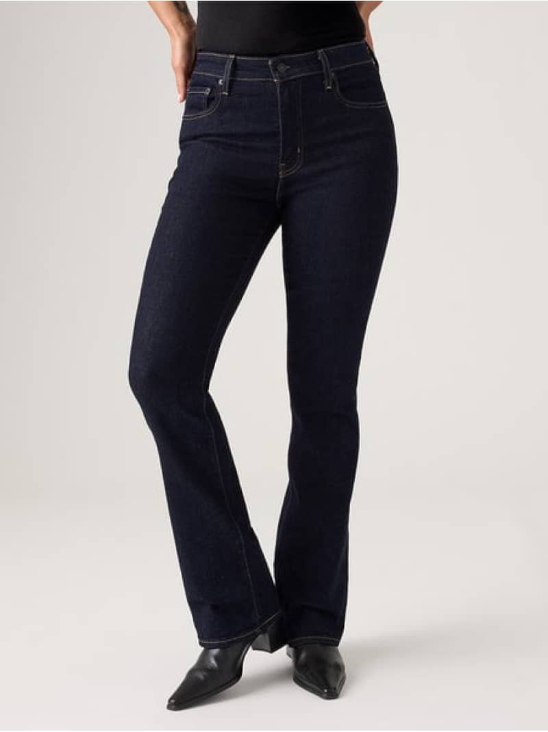 【SALE／20%OFF】725(TM) ハイライズ ブーツ取りすてる ダークインディゴ Levi\u0027s リーヴァイズジーンズ ズボン下 デニム・ジーンズズボン下 黒いこと【RBA_E】【貨物輸送無料】[ Fashion]