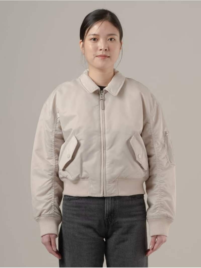 楽天市場】FRESH PRODUCE ボンバージャケット ORANGE TAB ／リーバイス