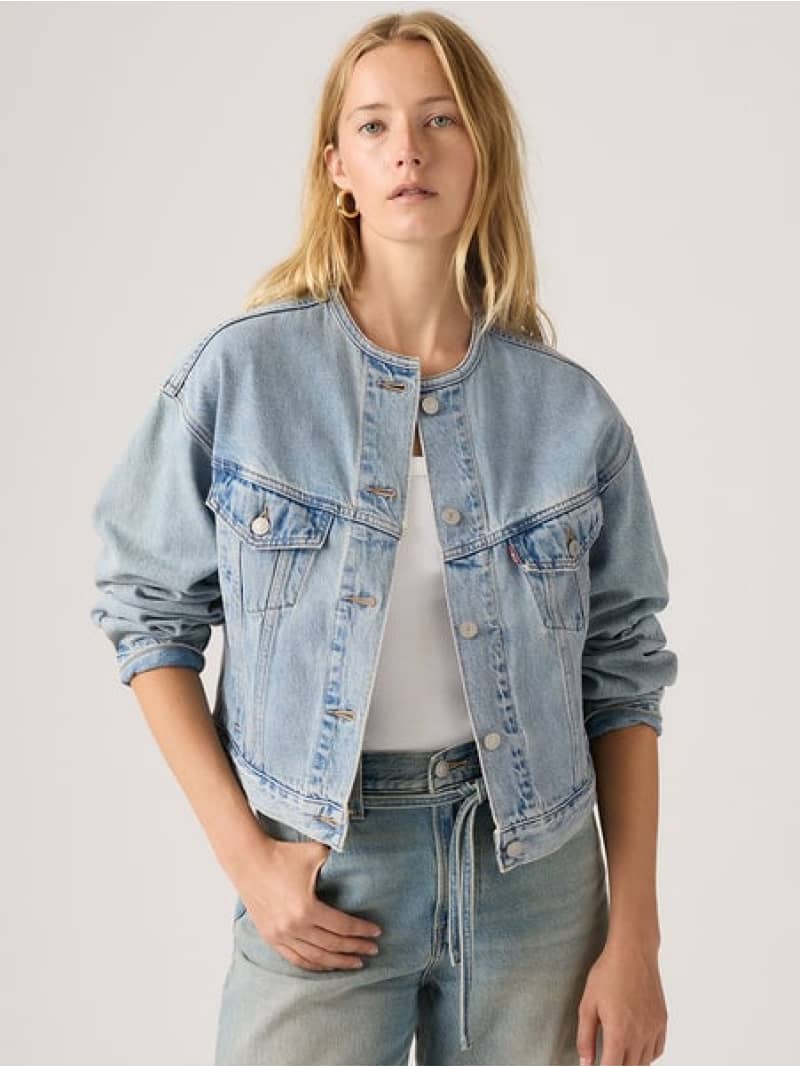 【SALE／20%OFF】SHRUNKEN 90S トラッカージャケット Levi\u0027s リーヴァイズジーンズ ジャケット・アウター ジーンズ上衣 米国海軍【RBA_E】【貨物輸送無料】[ Fashion]