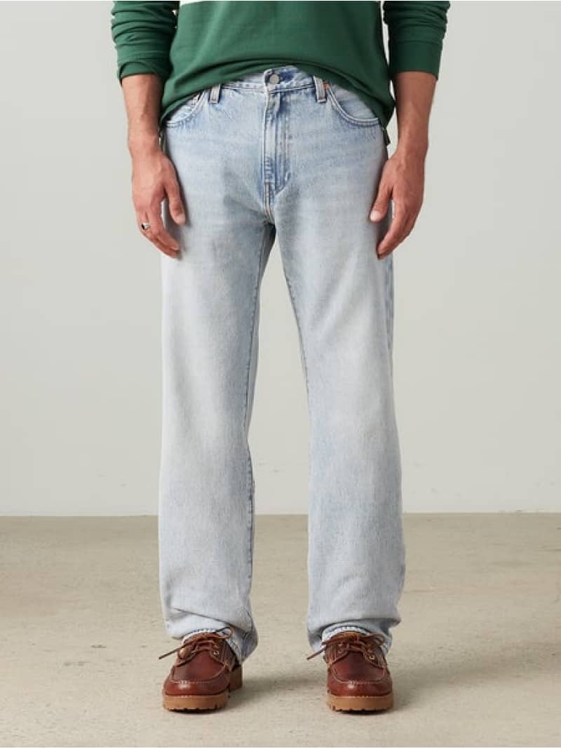 【SALE／15%OFF】555(TM) リラックスストレート ジーンズ ライトインディゴ Levi's リーバイス パンツ ジーンズ・デニムパンツ ネイビー【RBA_E】【送料無料】[ Fashion]