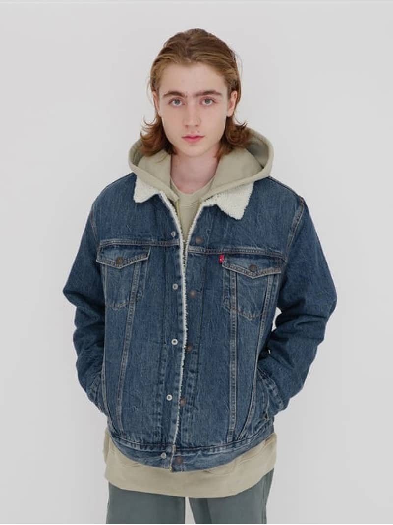 【楽天市場】【SALE／52%OFF】TYPE III シェルパ トラッカージャケット TELEVISION Levi's リーバイス