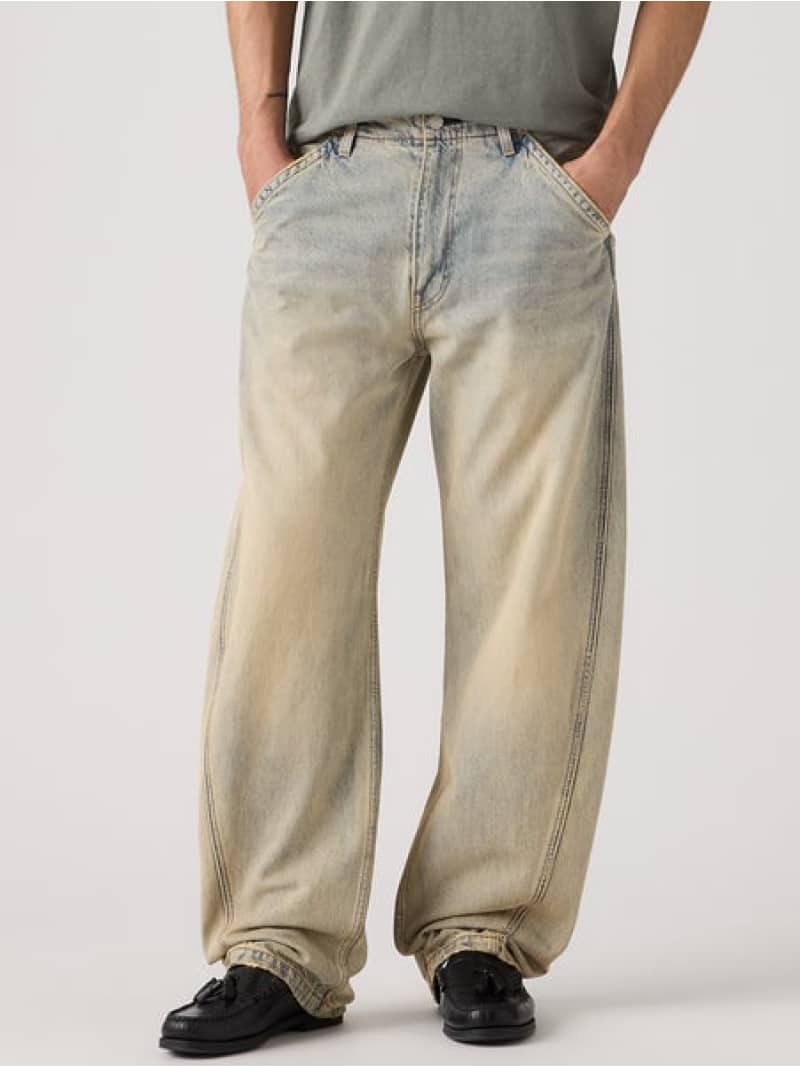 【SALE／15%OFF】BAGGY BARREL JEANS Levi's リーバイス パンツ ジーンズ・デニムパンツ ネイビー【RBA_E】【送料無料】[ Fashion]