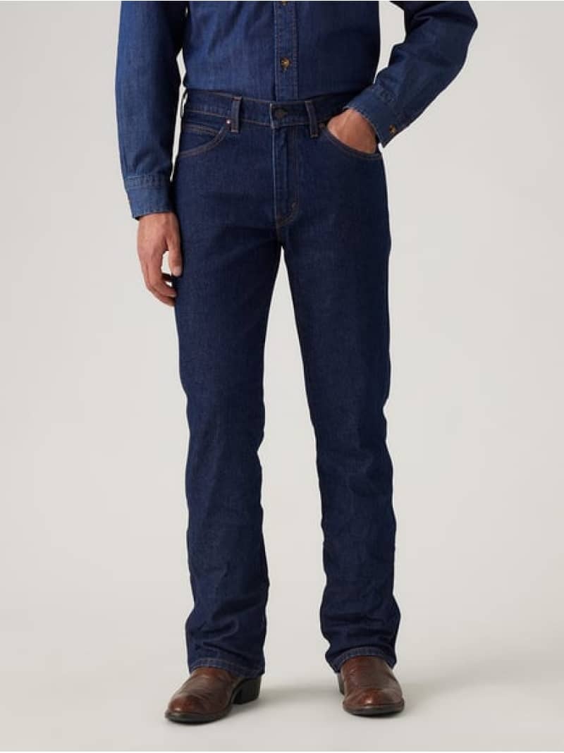 537(TM) ウエスタン ブーツとり捨てる 洗滌 Levi\u0027s リーヴァイズジーンズ ズボン下 デニム・ジーンズズボン下 黒いこと【貨物輸送無料】[ Fashion]