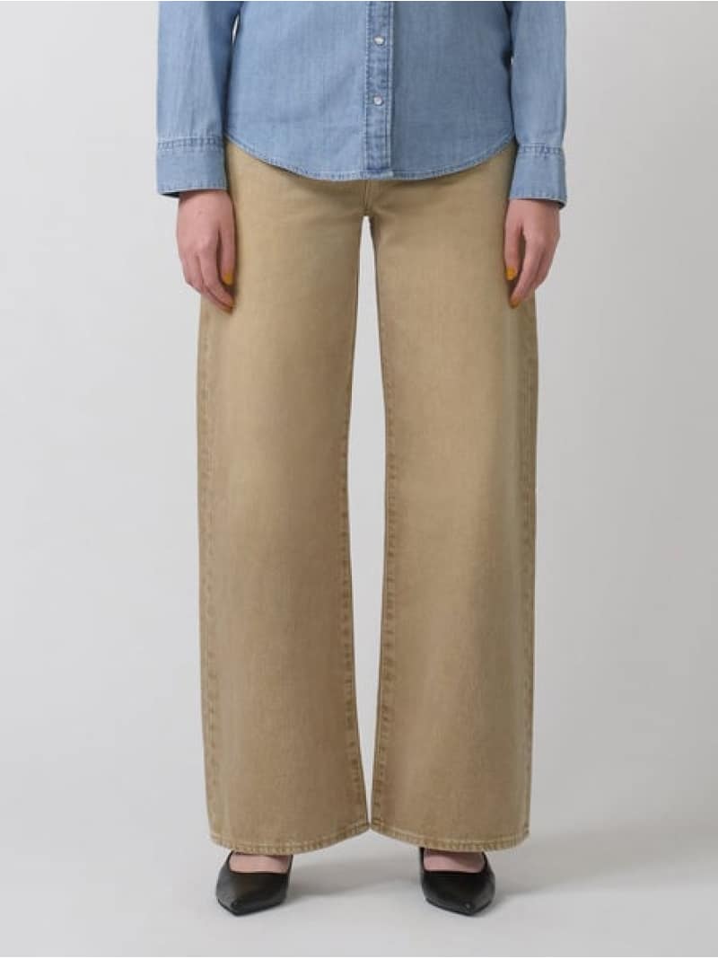RIBCAGE WIDE LEG ジーンズ ベージュ Levi's リーバイス パンツ ジーンズ・デニムパンツ【送料無料】[ Fashion]｜Levi&rsquo;s