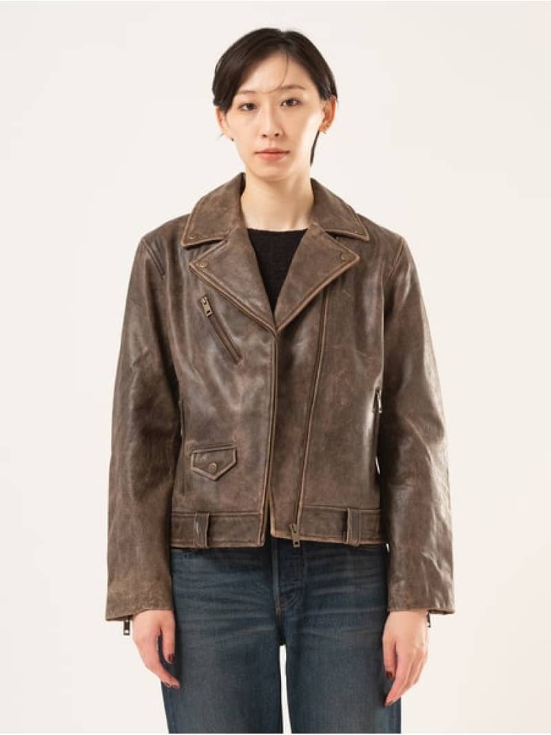 希少 ヴィンテージ Levi's リーバイス シングル レザージャケット 牛革 Yahoo!オークション -「リーバイス レザー」(ジャケット、上着