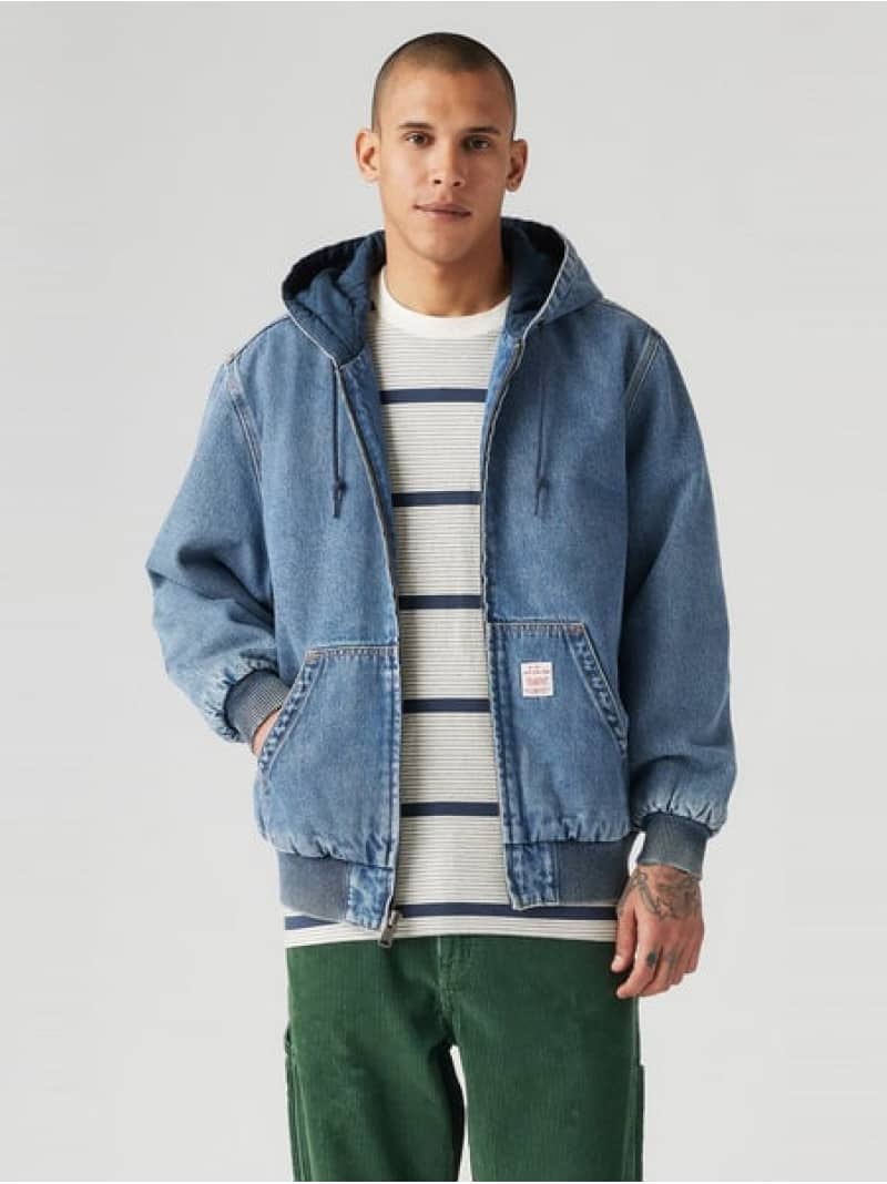 楽天市場】リーバイス LEVI'Sフード付デニムジップジャケット Potrero