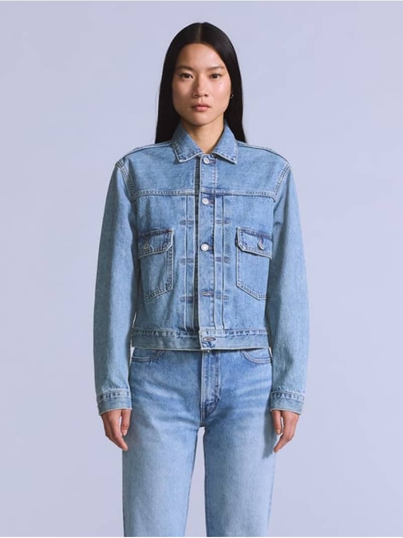 BLUETAB(TM) TYPEII トラッカージャケット Levi's リーバイス ジャケット・アウター デニムジャケット ネイビー【送料無料】[ Fashion] 22,484円