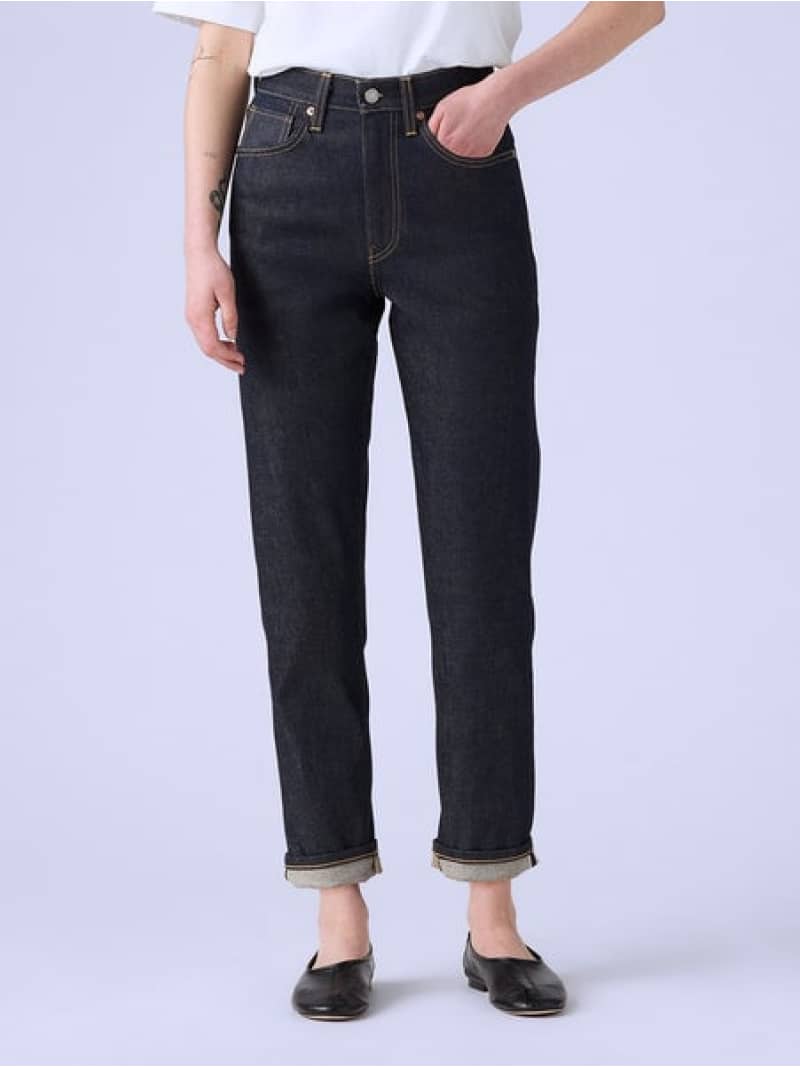 BLUETAB(TM) BORROWED FROM THE BOYS ダークインディゴ MADE OF JAPAN Levi's リーバイス パンツ ジーンズ・デニムパンツ ブラック【送料無料】[ Fashion]｜Levi&rsquo;s