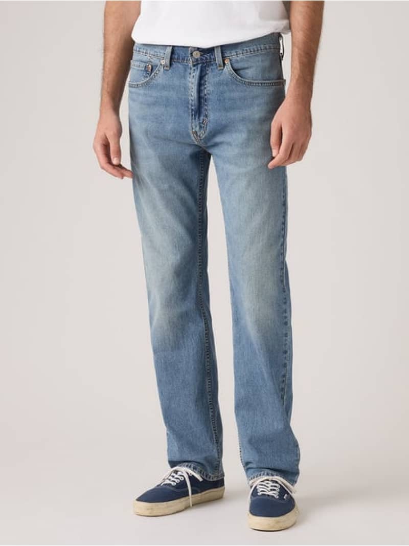 COOLコレクション 505(TM) レギュラーフィット ジーンズ ミディアムインディゴ Levi リーバイス パンツ ジーンズ・デニムパンツ ネイビー【送料無料】[ Fashion]