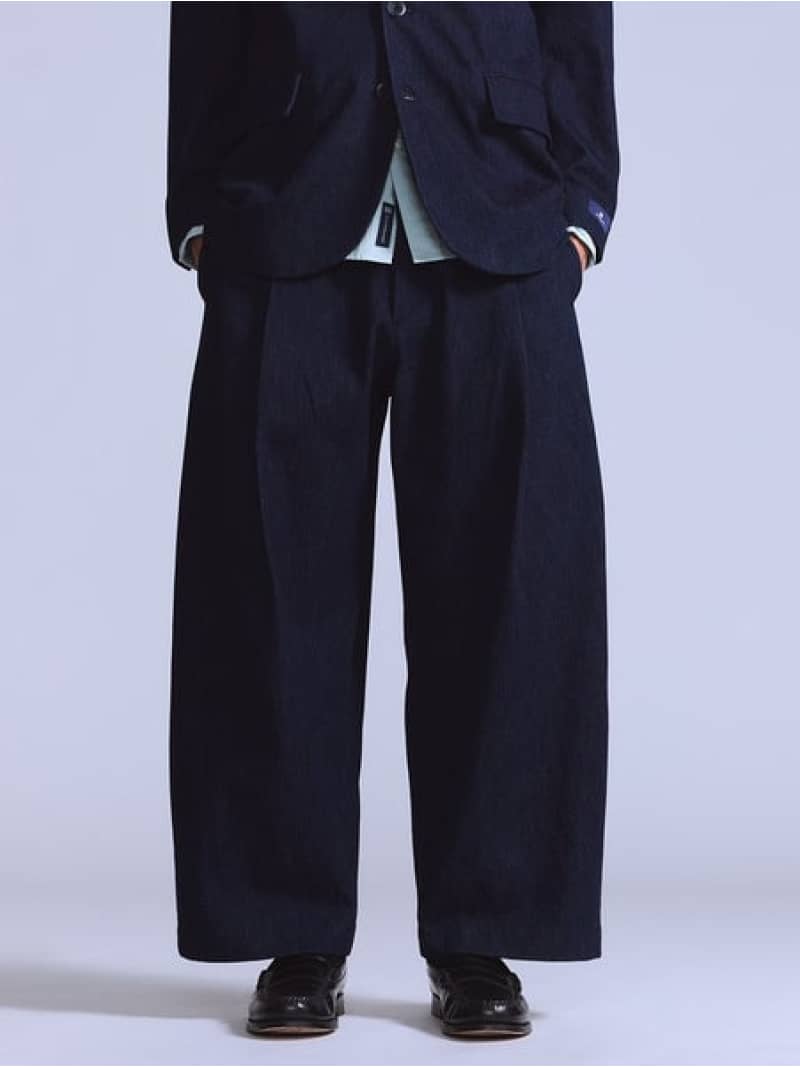 BLUETAB(TM) プリーツトラウザー ジーンズ ダークインディゴ Levi's リーバイス パンツ ジーンズ・デニムパンツ ネイビー【送料無料】[ Fashion]