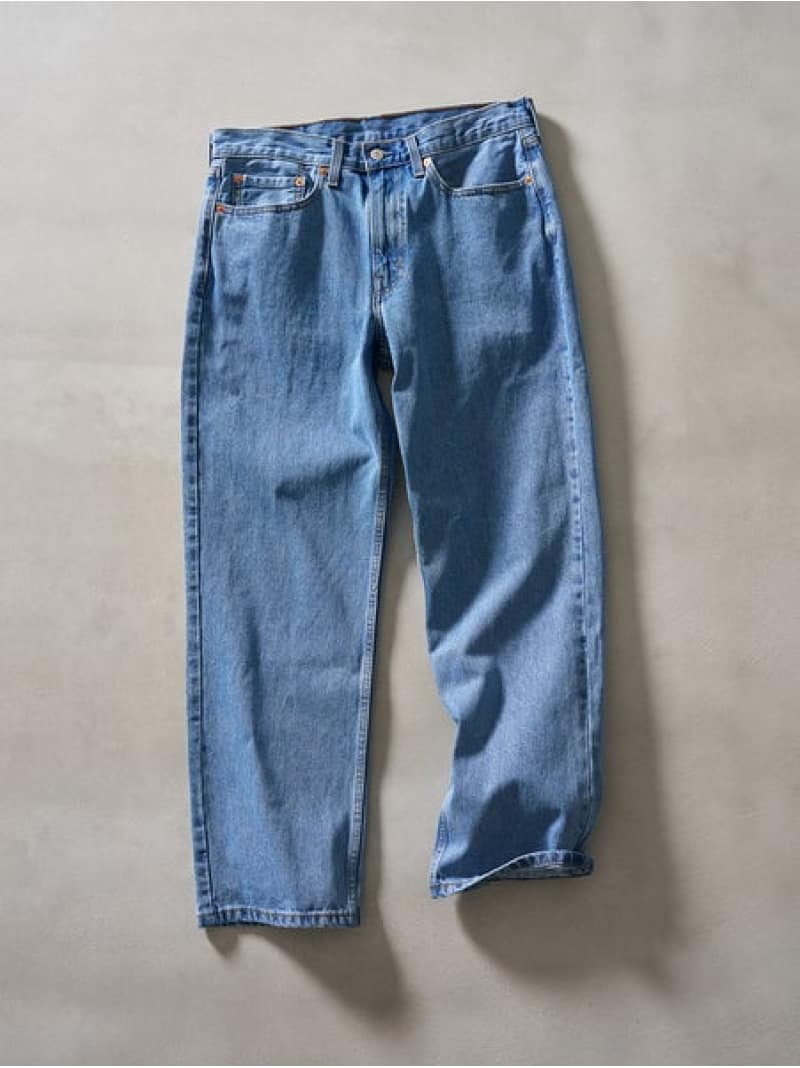 550(TM) 伸び伸びする デニム ライトインディゴ Levi\u0027s リーヴァイズジーンズ ズボン下 デニム・ジーンズズボン下 米国海軍【貨物輸送無料】[ Fashion]