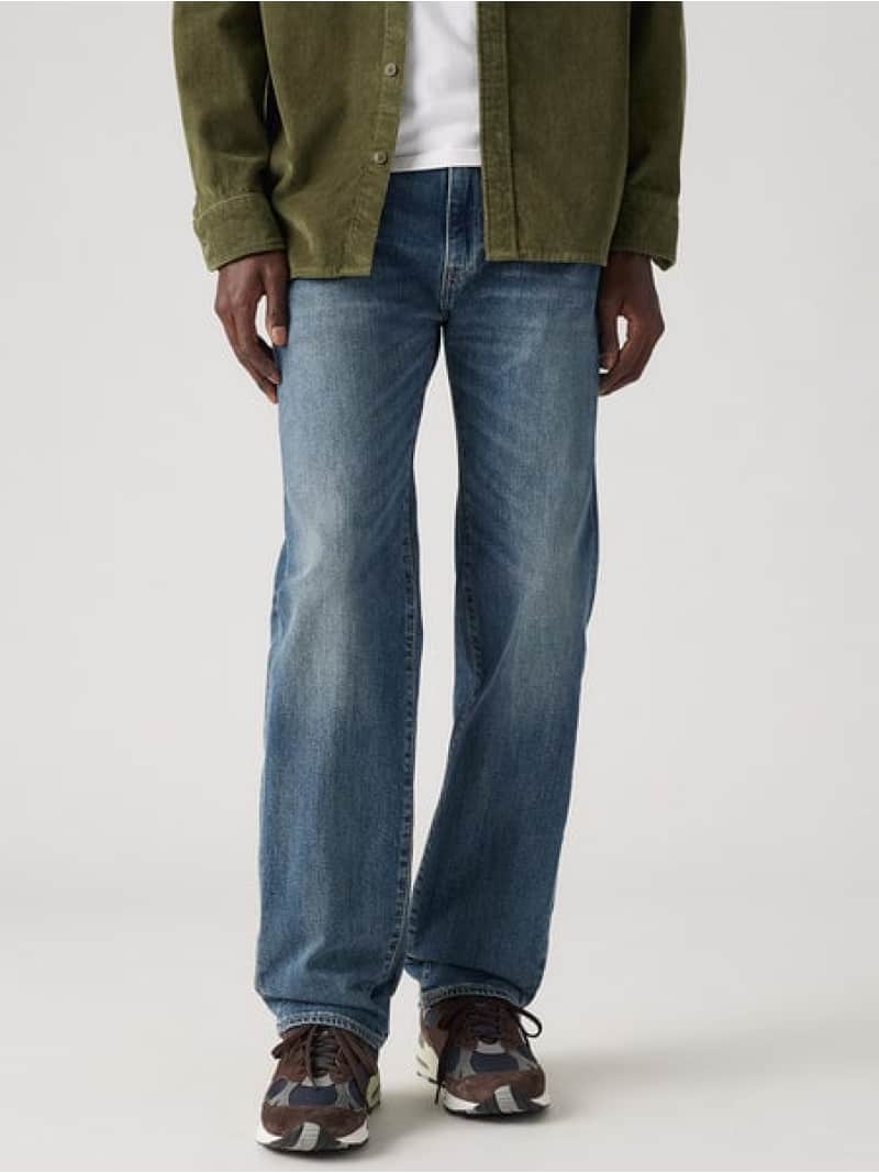 505(TM) レギュラー相応う デニム ミディアムインディゴ Levi\u0027s リーヴァイズジーンズ ズボン下 デニム・ジーンズズボン下 米国海軍【貨物輸送無料】[ Fashion]