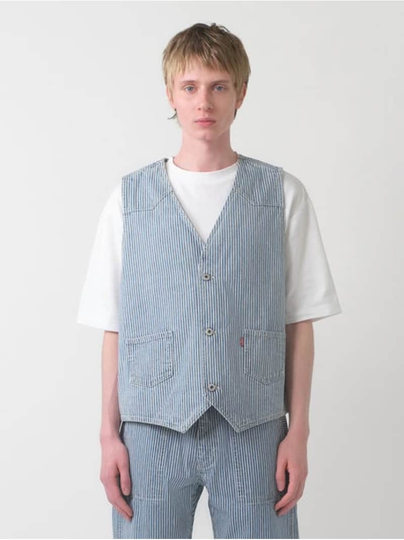 楽天市場】【SALE／30%OFF】WORKWEAR SANSOME ベスト ベージュ