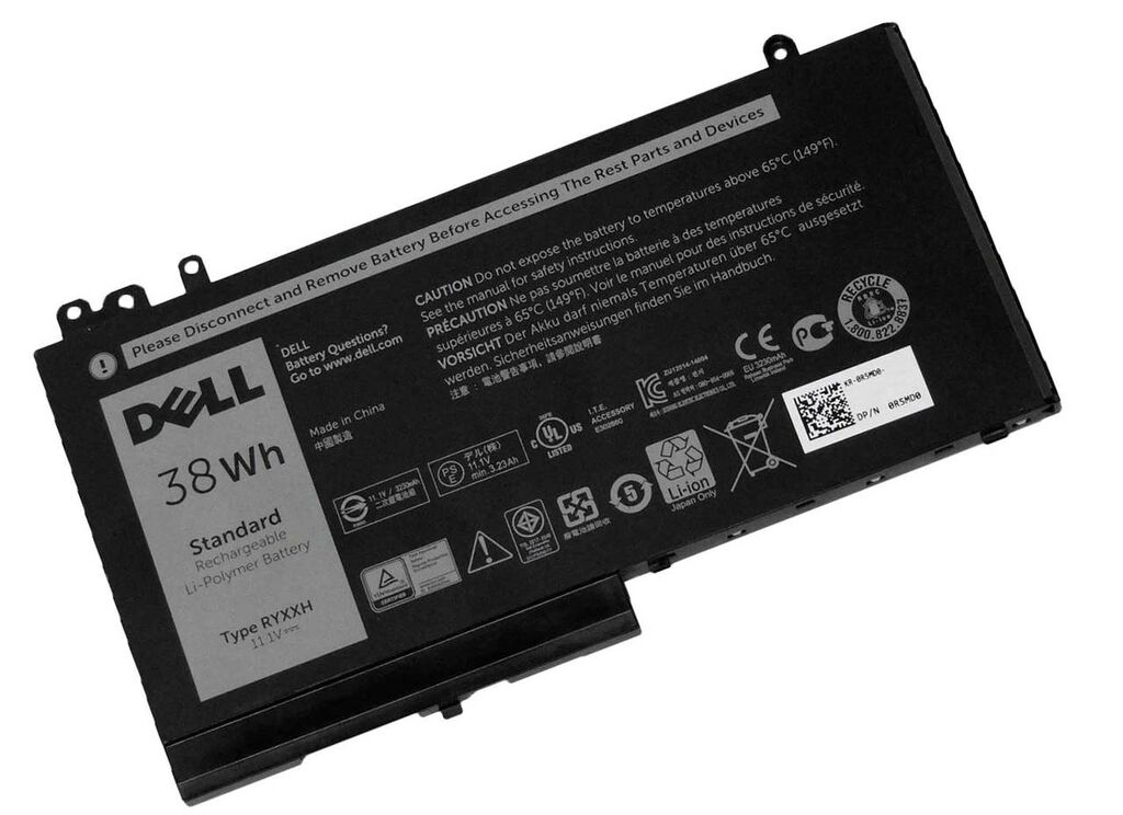 【百貨店SALE】新品 Dell デル Latitude E5450 E5250 E5550 Latitude 12 5000 内蔵バッテリ風呂敷き包み 11.1V 38WH RYXXH