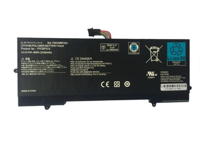 富士通 Fujitsu LIFEBOOK UH75/J H K U772/E F G 内蔵バッテリ容器に並べる