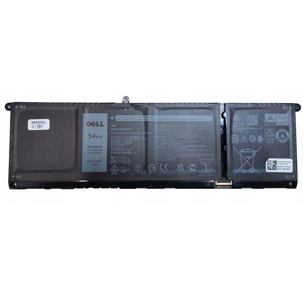 新品 Dell デル 純正バッテリパック Inspiron 5410 5430 7420 2-in-1 Vostro 3510 5510 Latitude 3420 3520 内蔵バッテリー 15V 54Wh V6W33