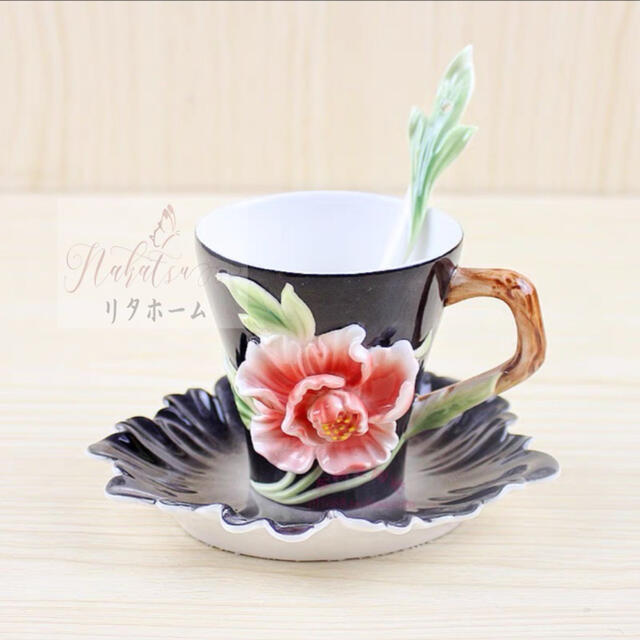 御前上等紅茶優勝杯＆平円盤 4客仕掛ける 瀬戸もの