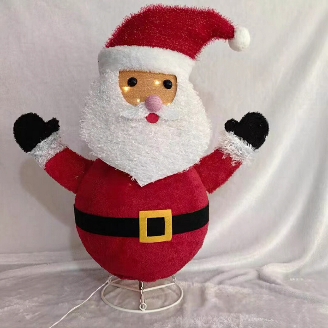立体サンタさん2点書き割り照度クリスマス飾りつけ 庭 飾りつけ寄り合いかざり付ける