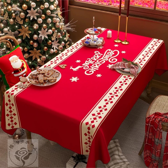 テーブルクロス 北欧 パーティー遠足シート テーブルシート クリスマス|Sinessy 店