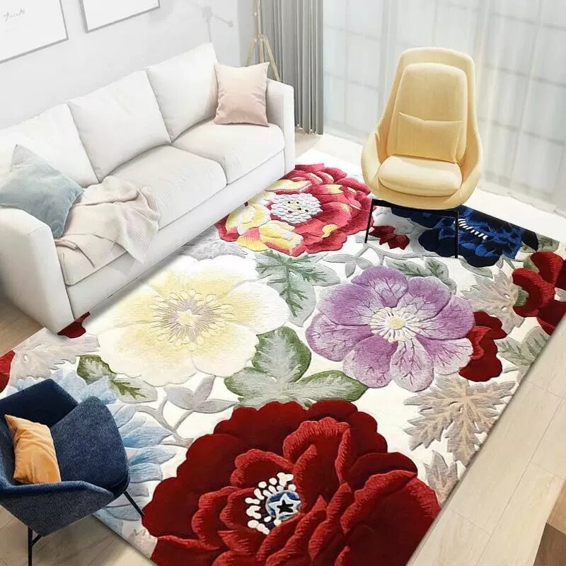 ラグカーペット ．ラグマット 160x230cm ホットカーペット対応 玄関マット サイズオーダー可能