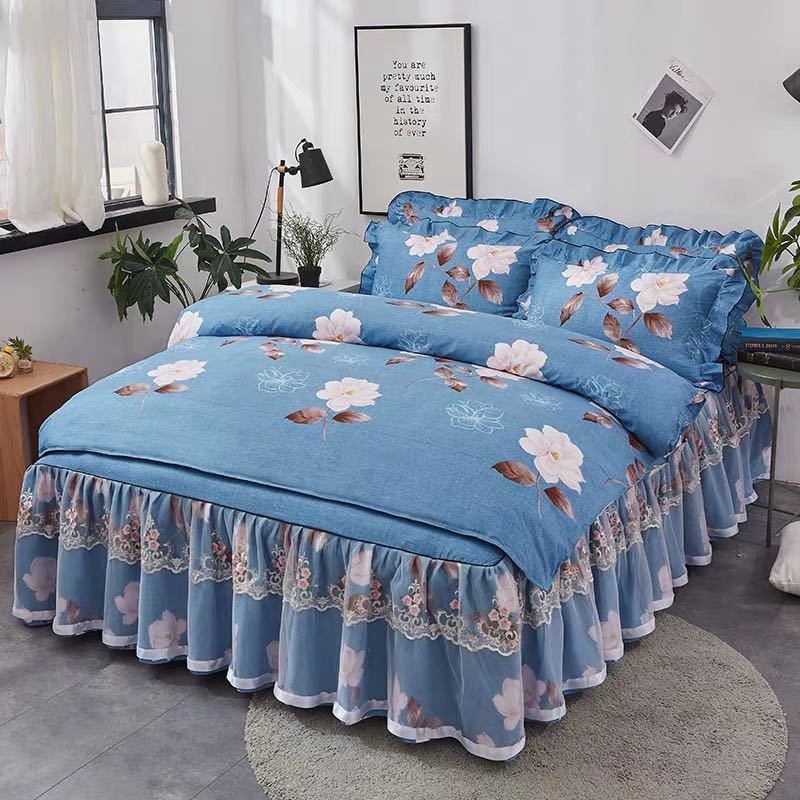 ベッド用品4点セット掛け布団カバー 枕カバー ベッドパッド ワイドダブルサイズ．｜Sinessy 店